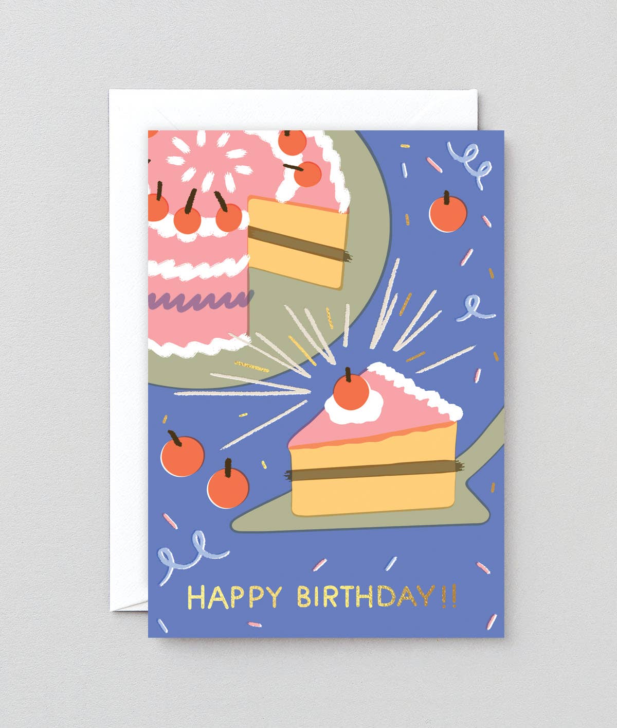 'Birthday Slice' Glückwunschkarte